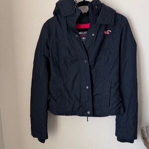 Hollister Women's Navy Utility Jacket